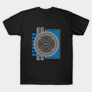 XRP Retro Design - Ripple Crypto Design T-Shirt